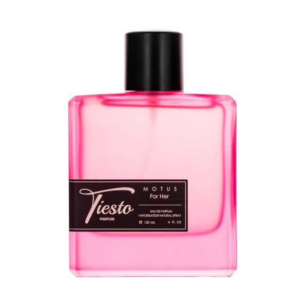 ادوپرفیوم زنانهTIESTOمدلMOTUS FOR HER بارایحه(گودگرل)(REF 01130) حجم 120 میلی لیتر