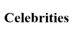 تصویر برای تولیدکننده: سلبرتی | Celebrities